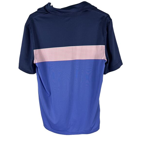 Vineyard Vines Performance Polo Men’s Blue Pink And White Men’s Size Small - Picture 2 of 3